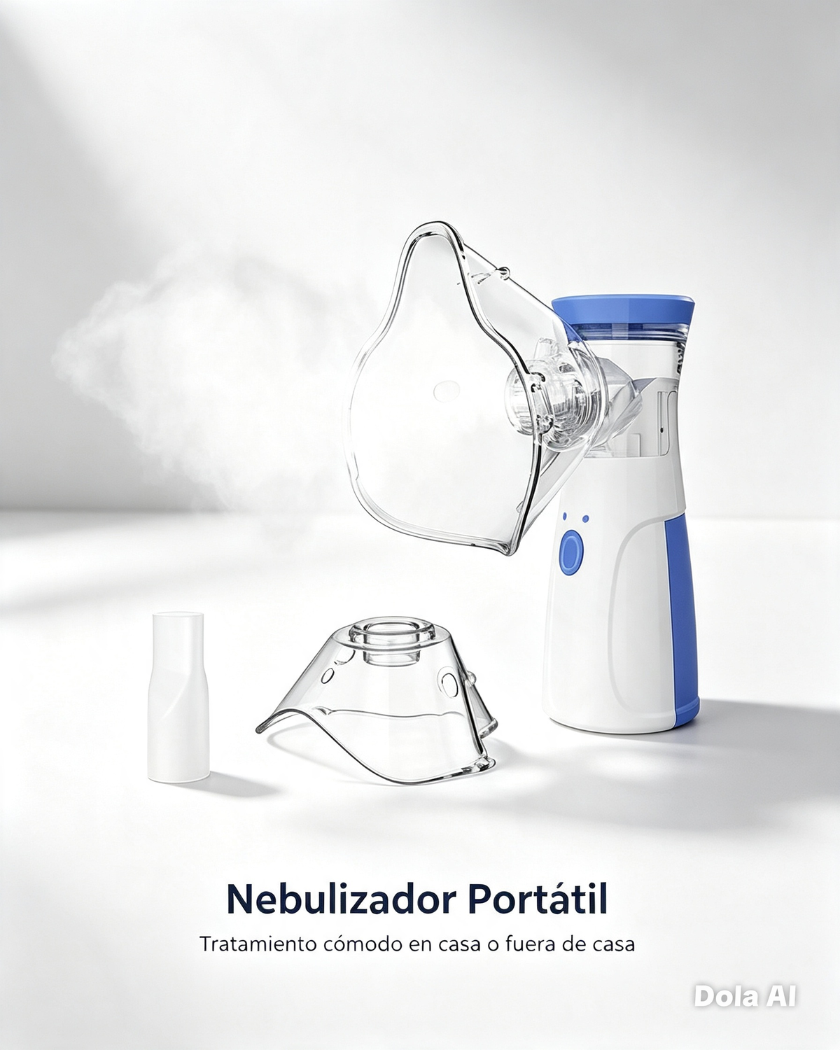 Alivio Respiratorio Inmediato - Nebulizador Ultrasónico Portátil Silencioso
