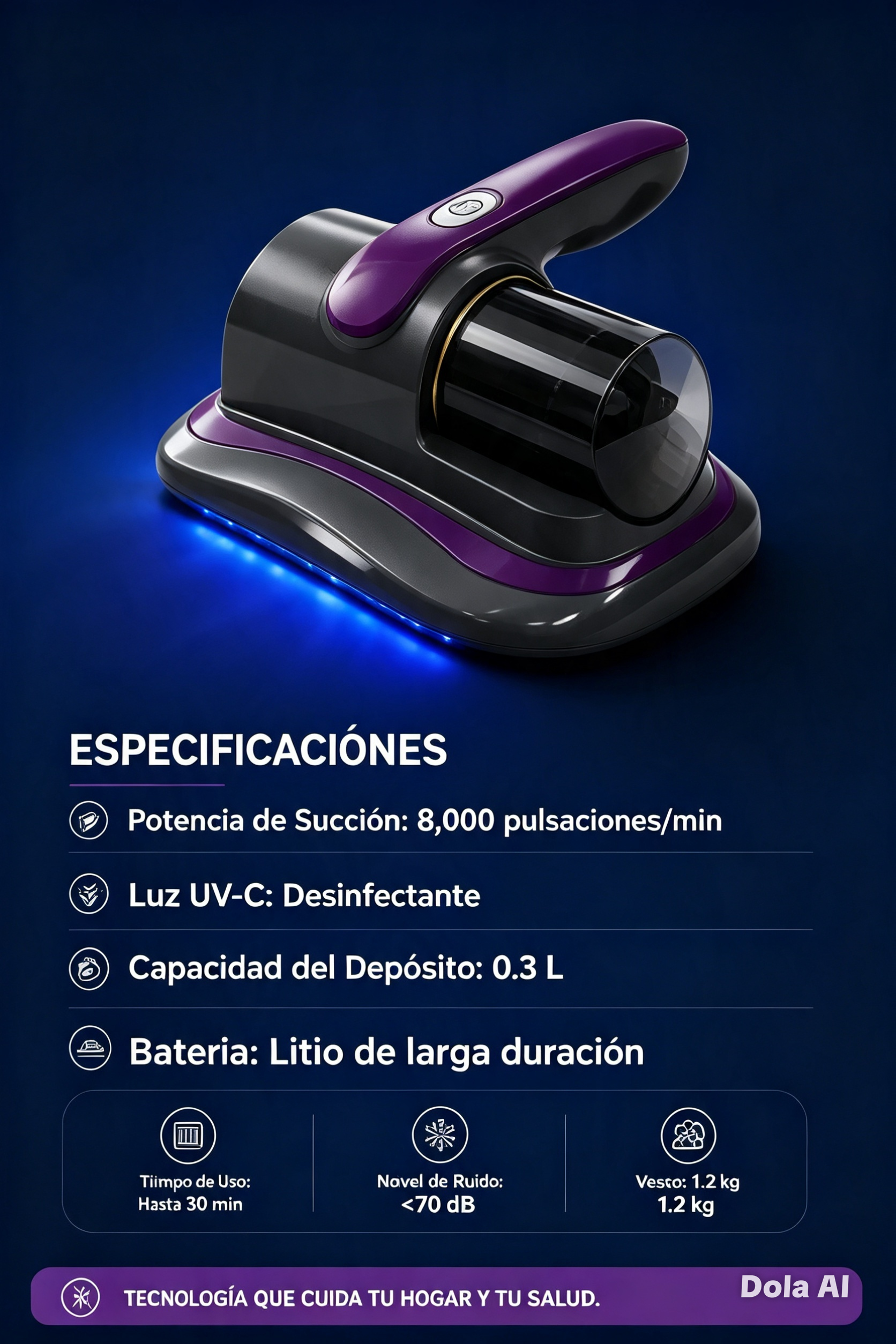 Aspiradora de ácaros
